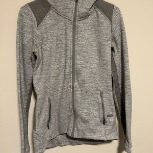 Athleta stronger full zip hoodie